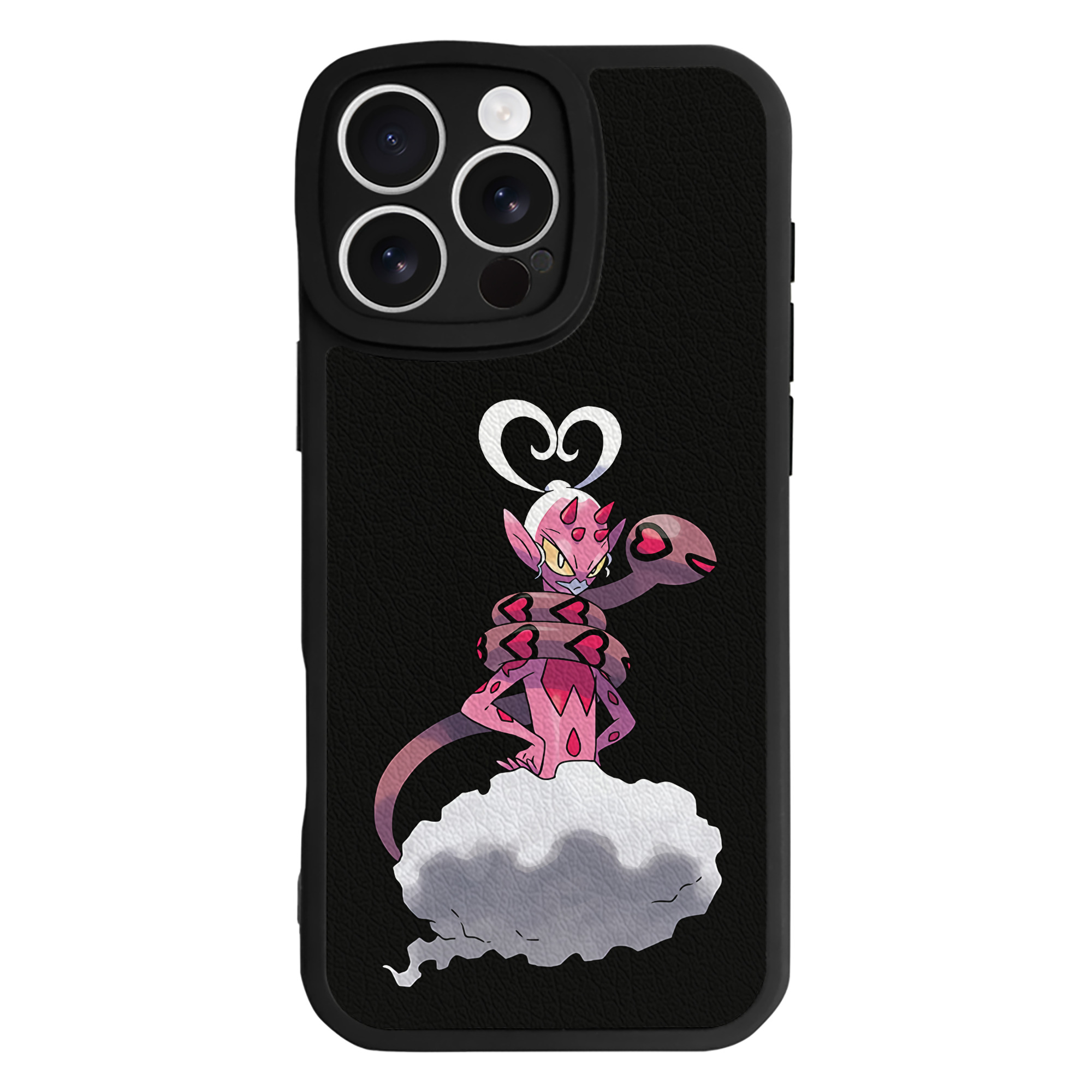 （画像用） ポケットモンスター Pokémon 【iPhone 16シリーズ対応】シリコンスマホケース（レザー調） 材質：シリコン